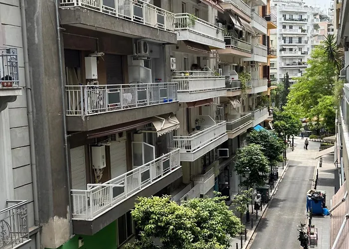 公寓 Aphrodites House Upon White Tower 塞萨洛尼基